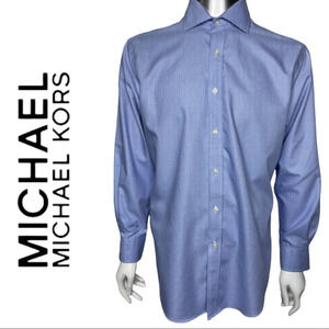 Michael Kors  Non Iron Long Sleeve Dress Shirt Size 16.5
